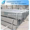 DPBD factory price ASTM a500 EN10219 gi rectangular square hollow section erw carbon steel pipe